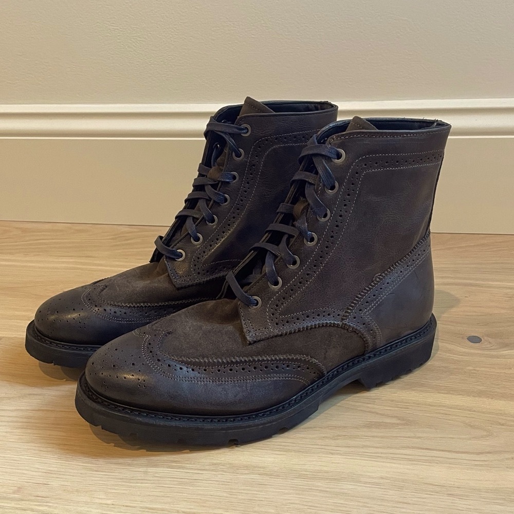 NEW Wingtip Brogue Boots
